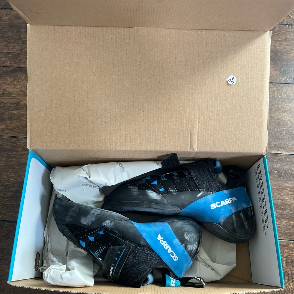 Scarpa Instinct VSR Climbing Shoes Sz 7 US 38 EU NWT Never Used - Picture 4 of 6